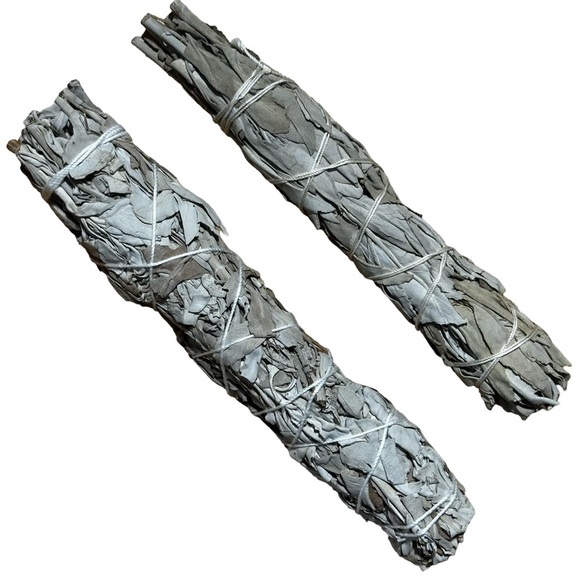 2 Bundles White Sage Smudge Sticks - Picture 1 of 1